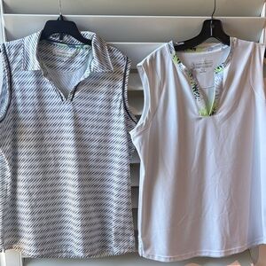 Pebble Beach Dry Luxe Performance  Bundle Women's  Golf Polos Sz: XL EUC